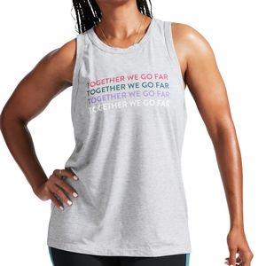 NWT Peloton gray racer tank